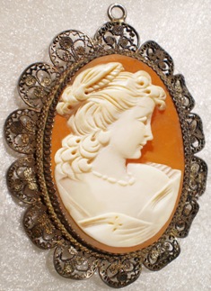 This photo is of an antique cameo taken by an unidentified Brazilian photographer ... Thanks!